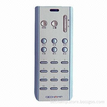 Lighting System Remote Control with 3V DC Voltage, Made of ABS